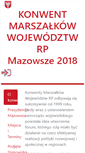 Mobile Screenshot of konwent.mazovia.pl