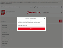 Tablet Screenshot of mazovia.pl
